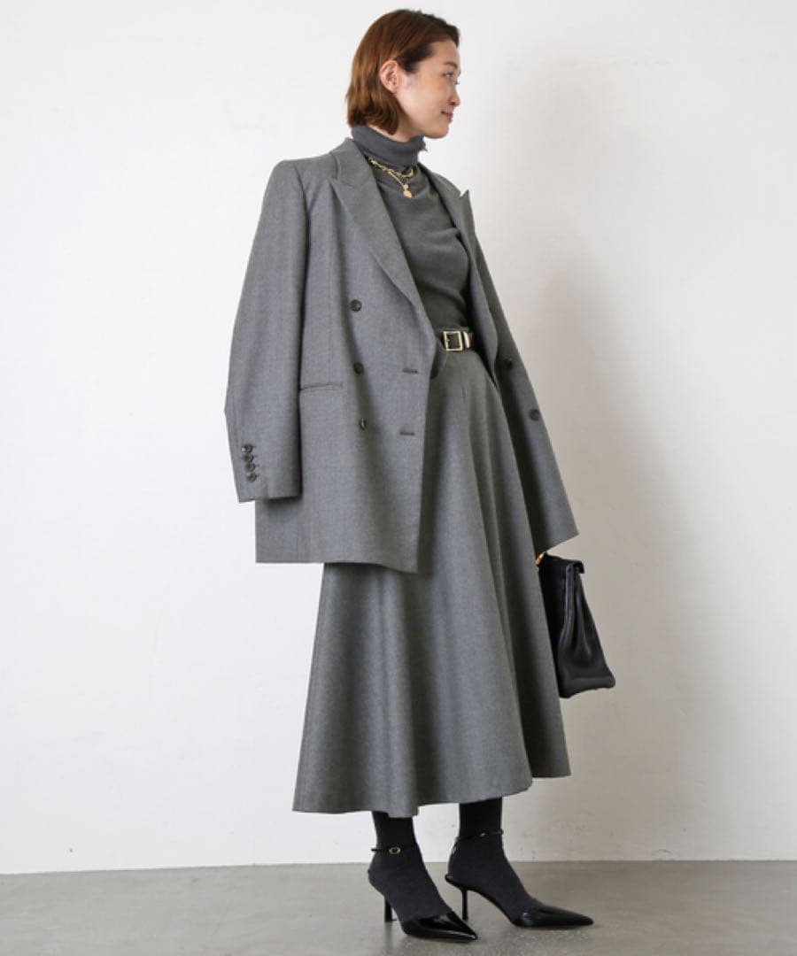 【定価9.8万円】Deuxieme Classeテーラードジャケット グレー