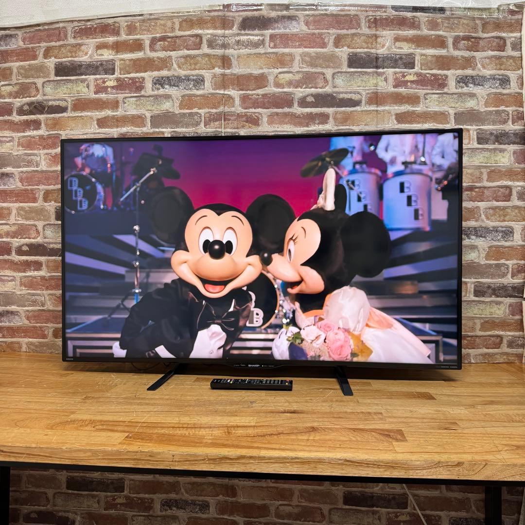 シャープ 50V型 4K 液晶テレビ AQUOS LC-50U30 動画アプリ○