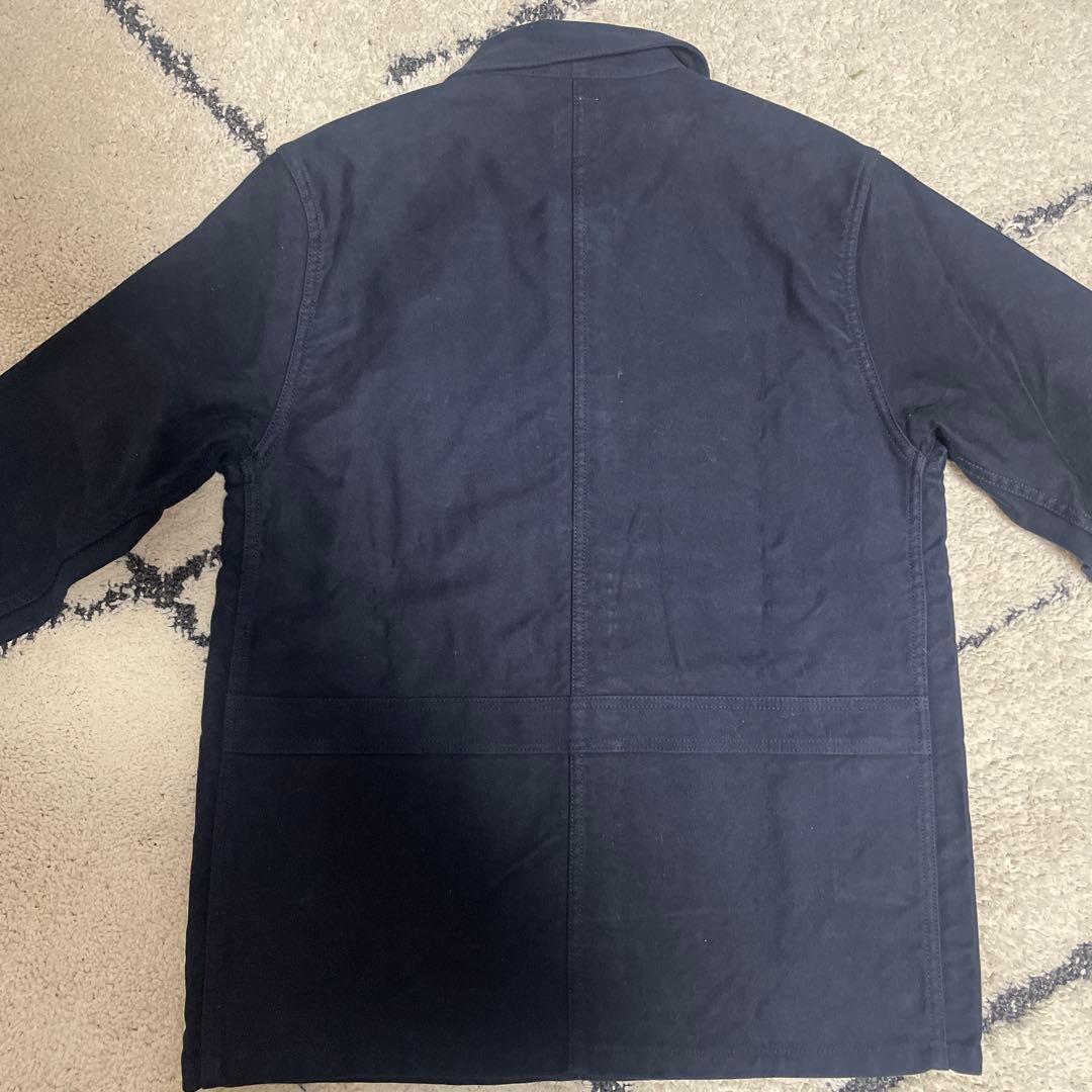FOB FACTORY ネイビー コットンカバーオール Mサイズ