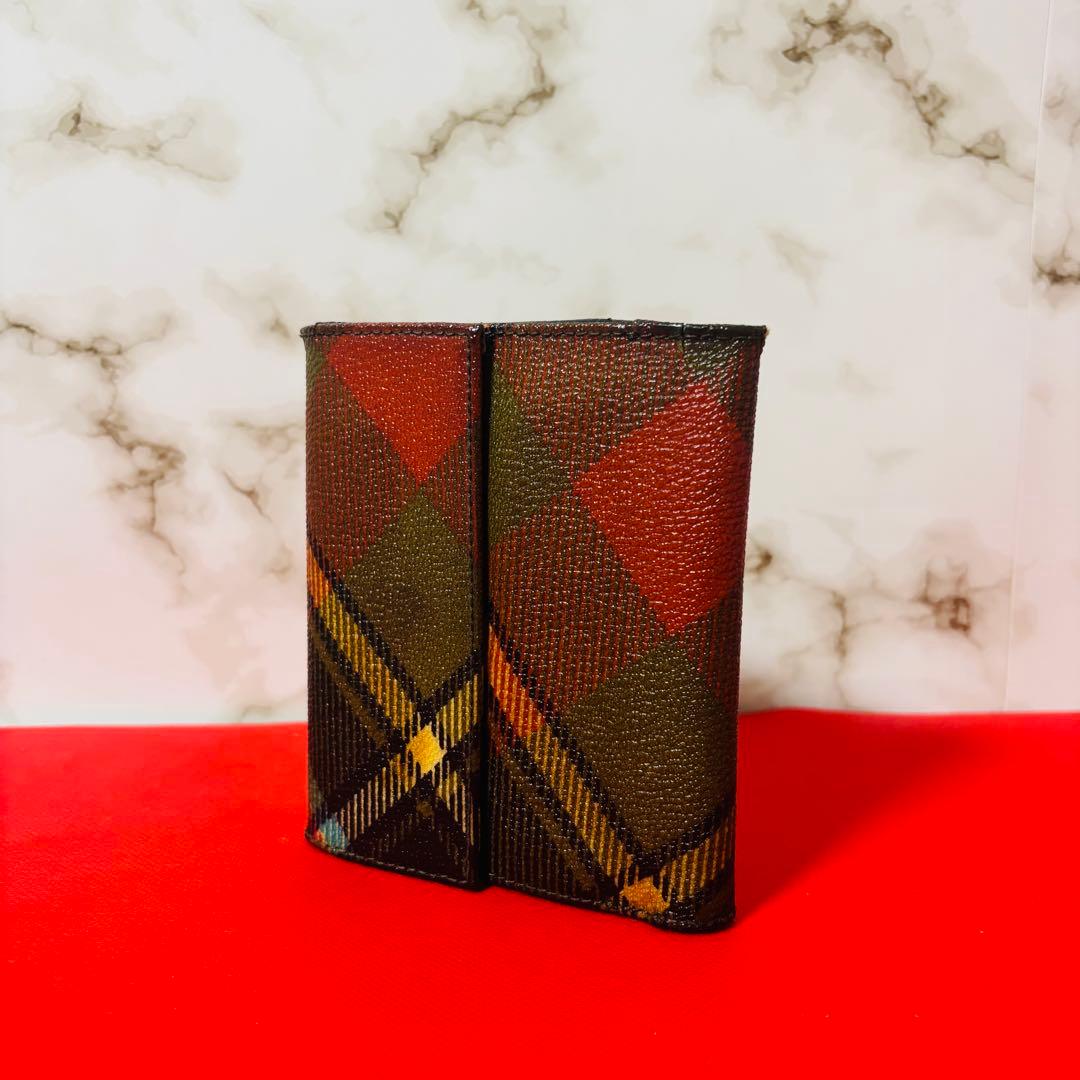 0071 vivienne westwood タータンチェック オーブ 折り財布