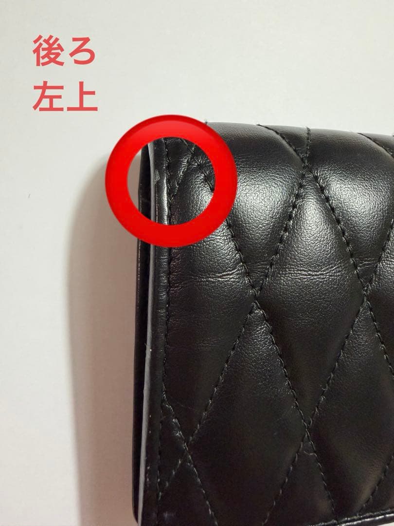 miumiu SOFT CALF BIKER 二つ折り財布