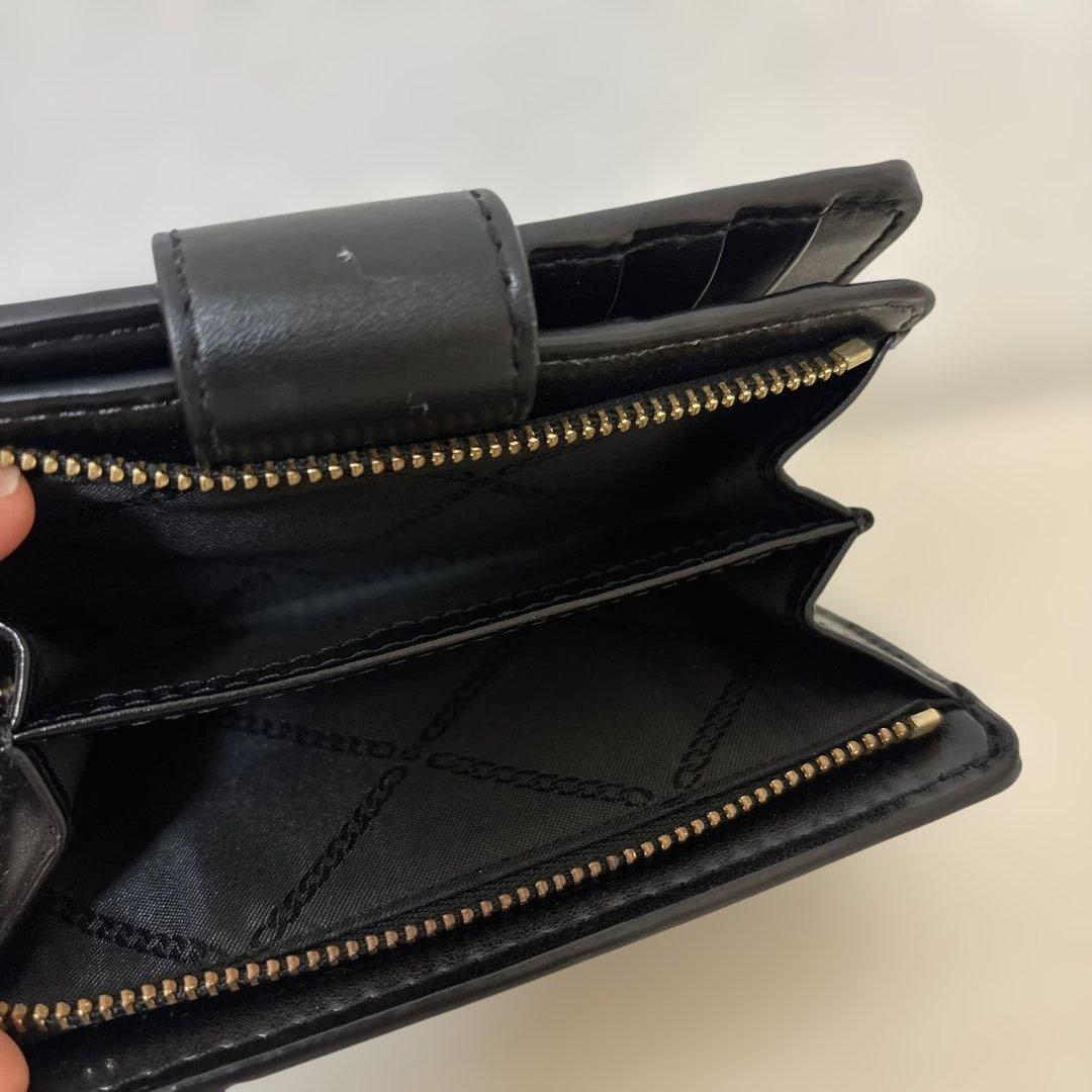 MICHEAL KORS 2つ折り財布 ブラック 黒