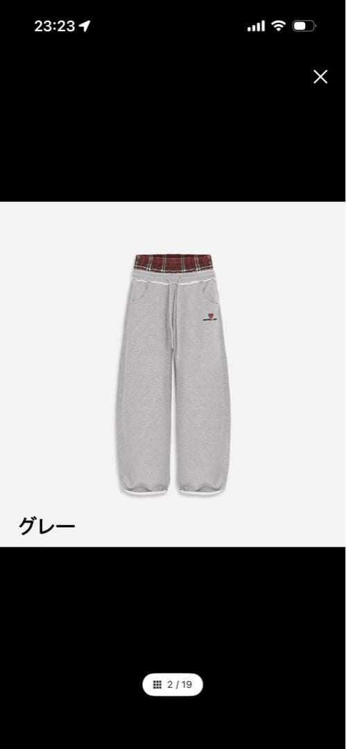 【Aelfric Eden】4本ラインスウェットパンツ