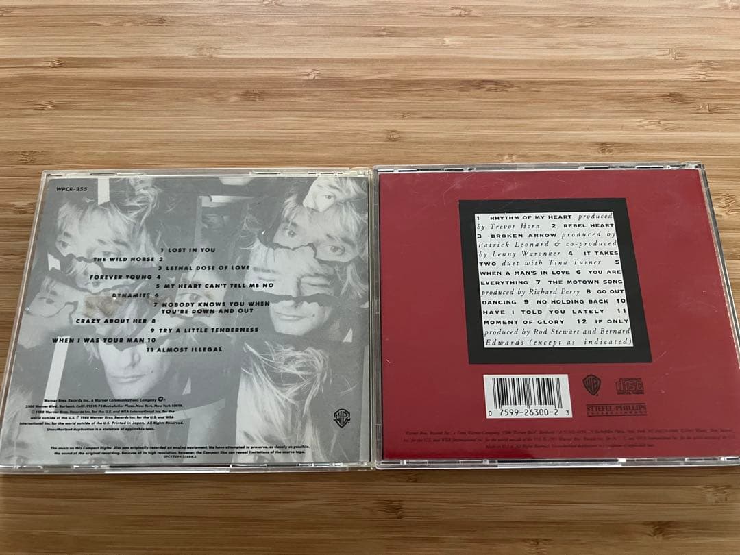 ロッド・ステュアート CD 8枚セット 中期〜後期 名盤まとめ 読み込み確認済み