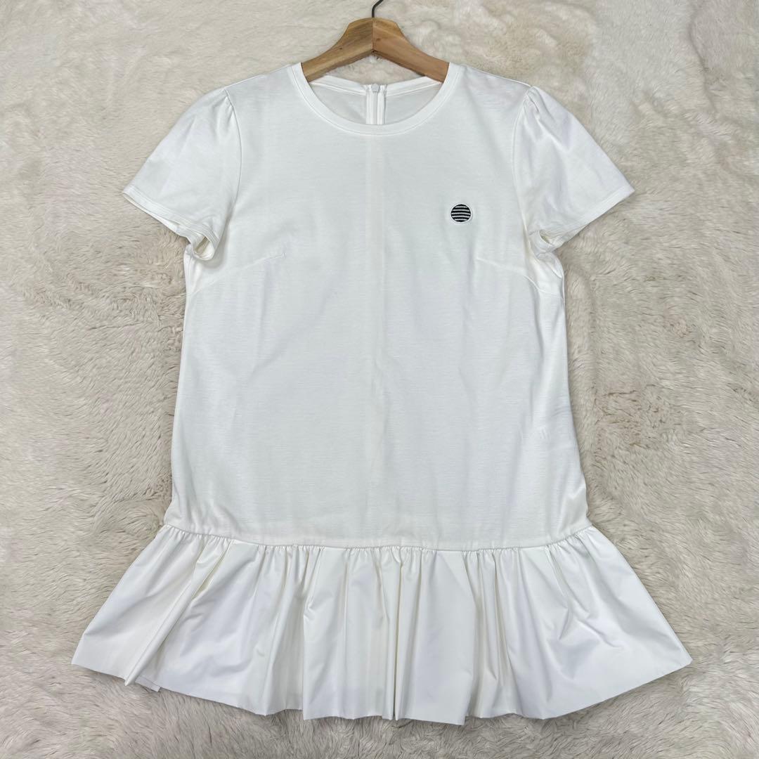 ✨美品✨ボーダーズアットバルコニー 名作HEM TEE ペプラム 38 M
