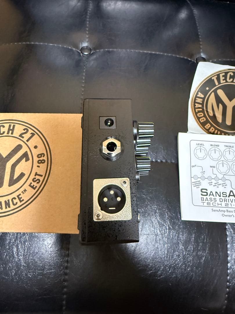 【超美品】Tech 21 SansAmp Bass D DI