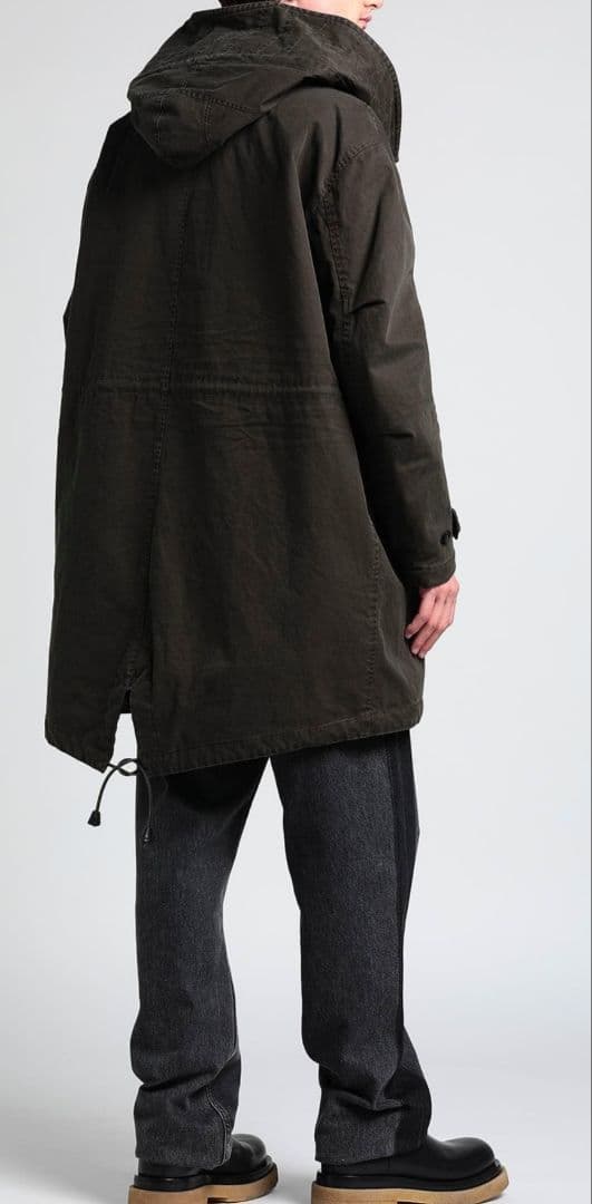 DSQUARED2 ダークグリーン モッズコート