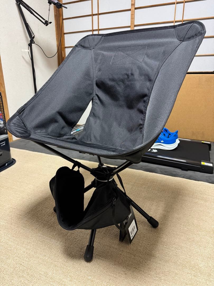 新品未使用タグ付き ヘリノックス タクティカル スイベルチェア ブラック