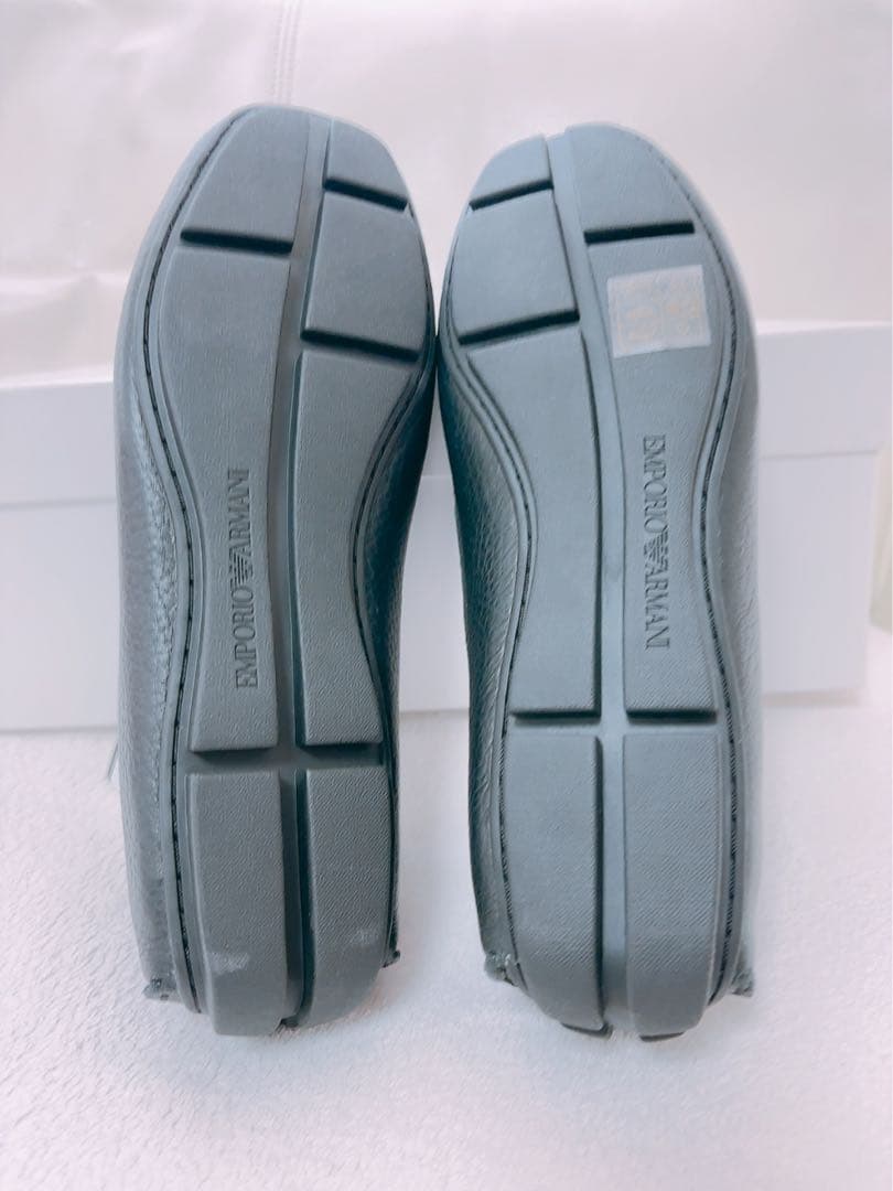 EMPORIO ARMANI ドライビングシューズ　スリッポン　モカシン新品