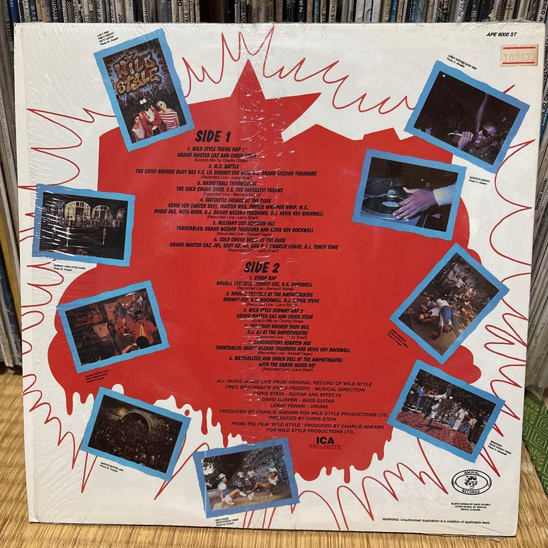 映画　WILD STYLE サントラ　レコード