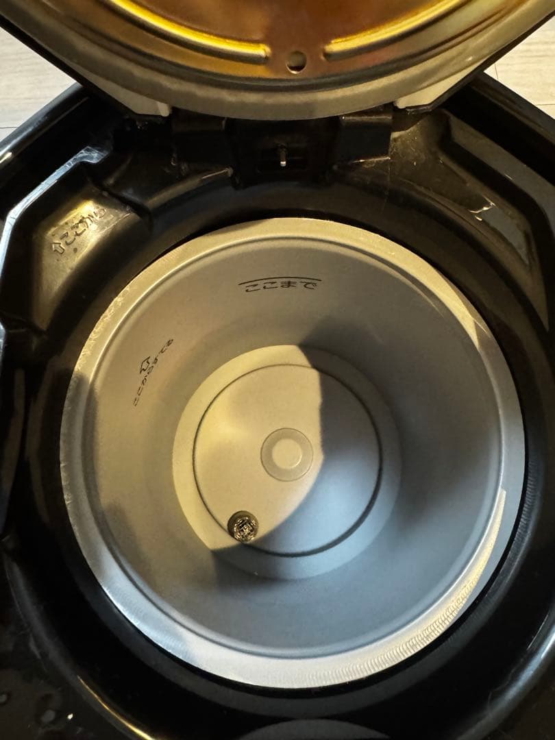 Tiger 電気ポット 黒 ハンドル付き