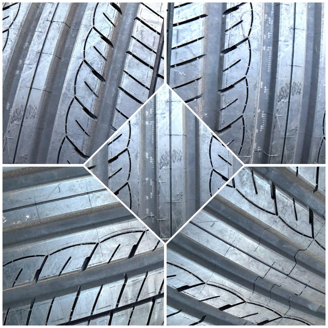 未使用の近い ヨコハマdB decibel 225/55R18 97V 2本のみ
