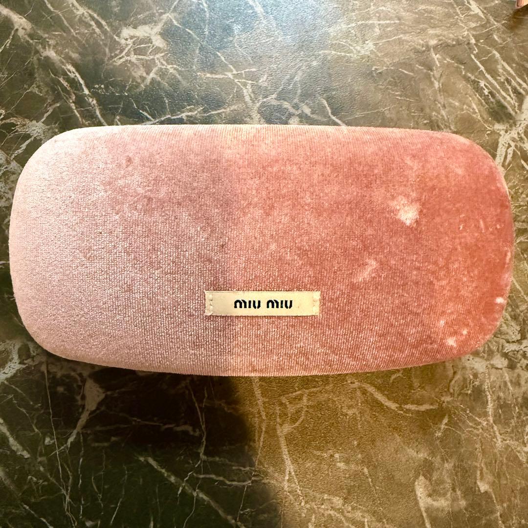 Miu Miu ミュウミュウ　グリッター　サングラス　レディース