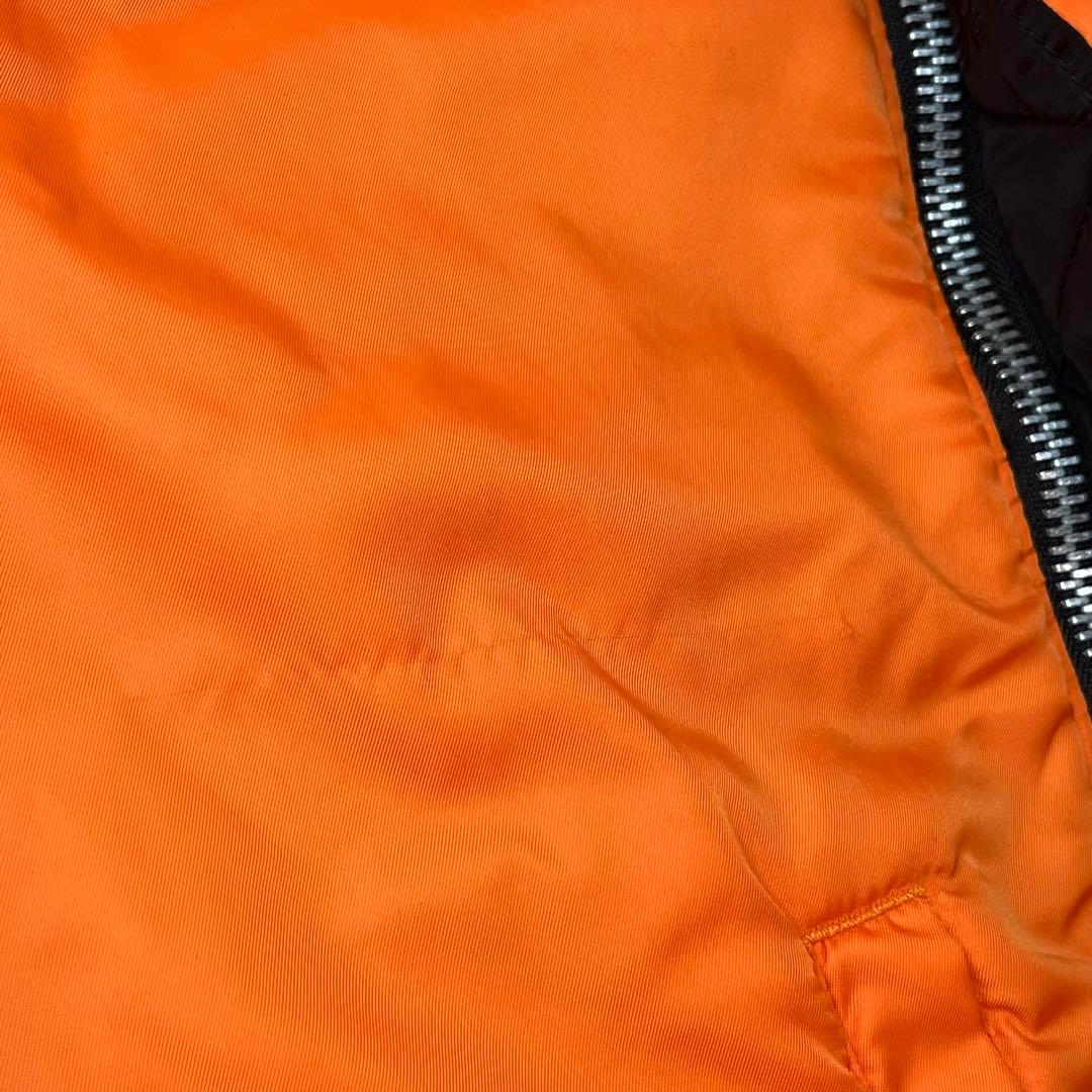ALPHA INDUSTRIES MA-1 フライトジャケット ブラック L