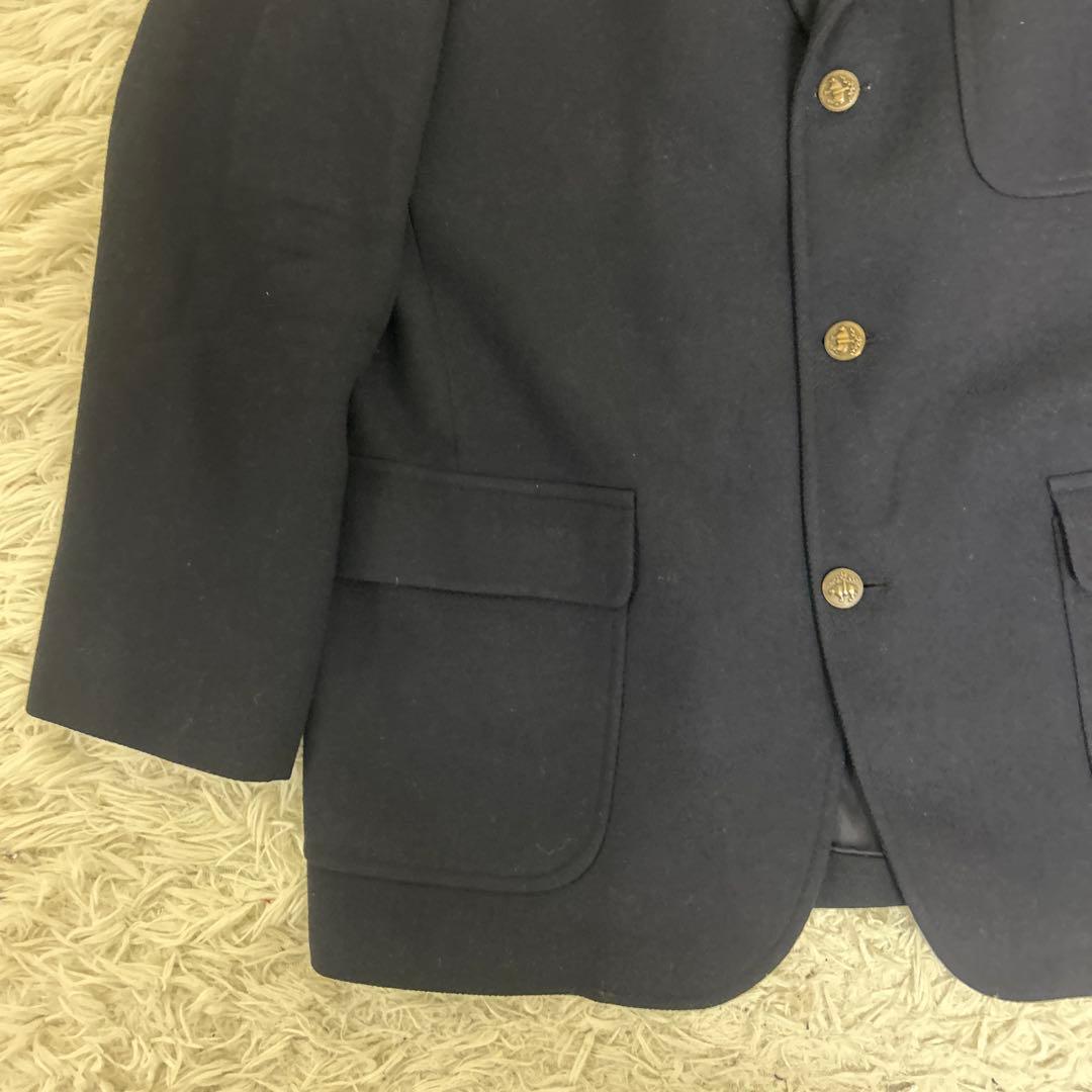 【美品】USA製　BROOKS BROTHERS ブレザー　紺　金ボタン　XL