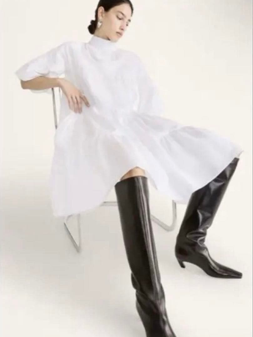 merlette ASTELL 定価8.5万円　ティアードワンピース　XL