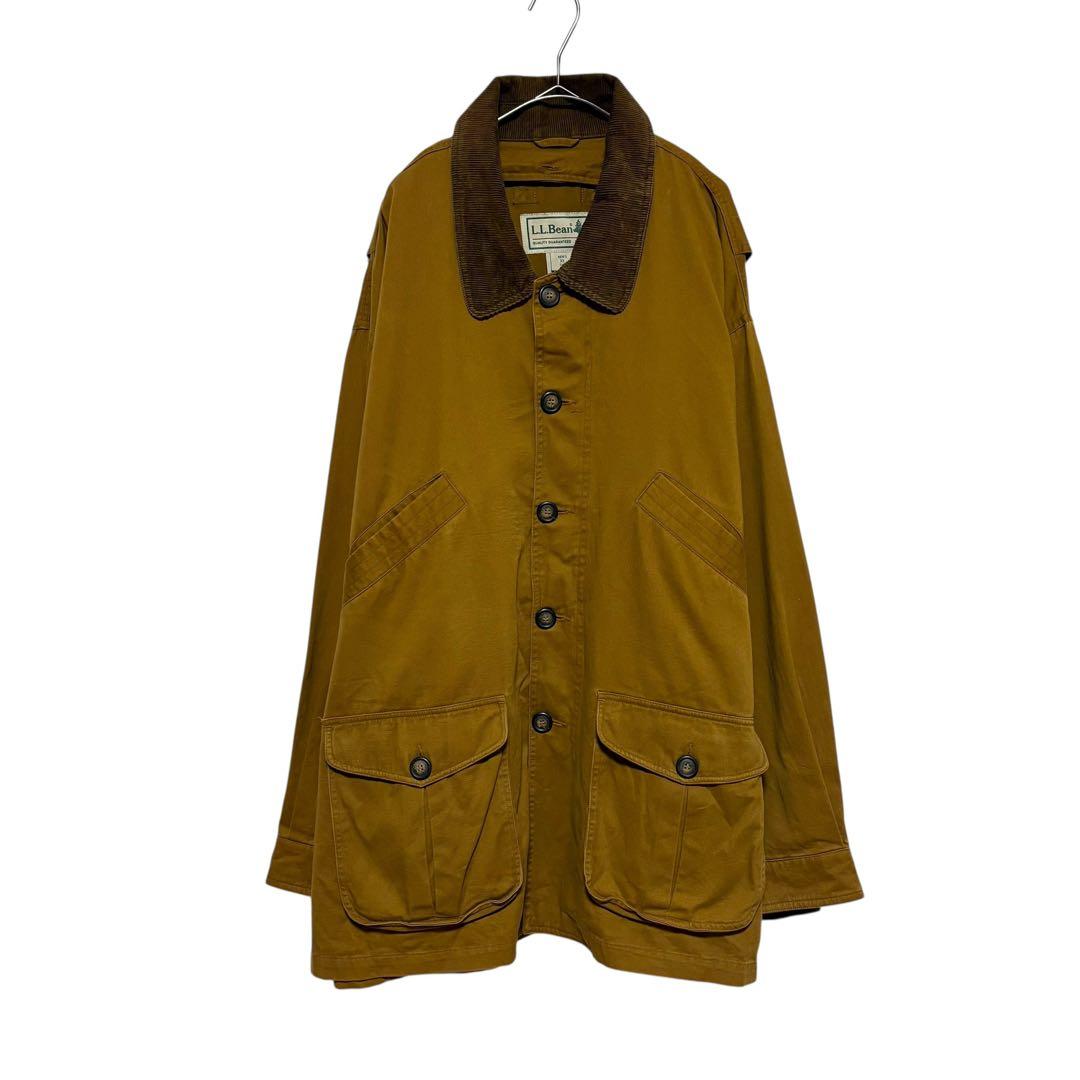 90s L.L.bean ハンティングジャケット 襟コーデュロイ カバーオール