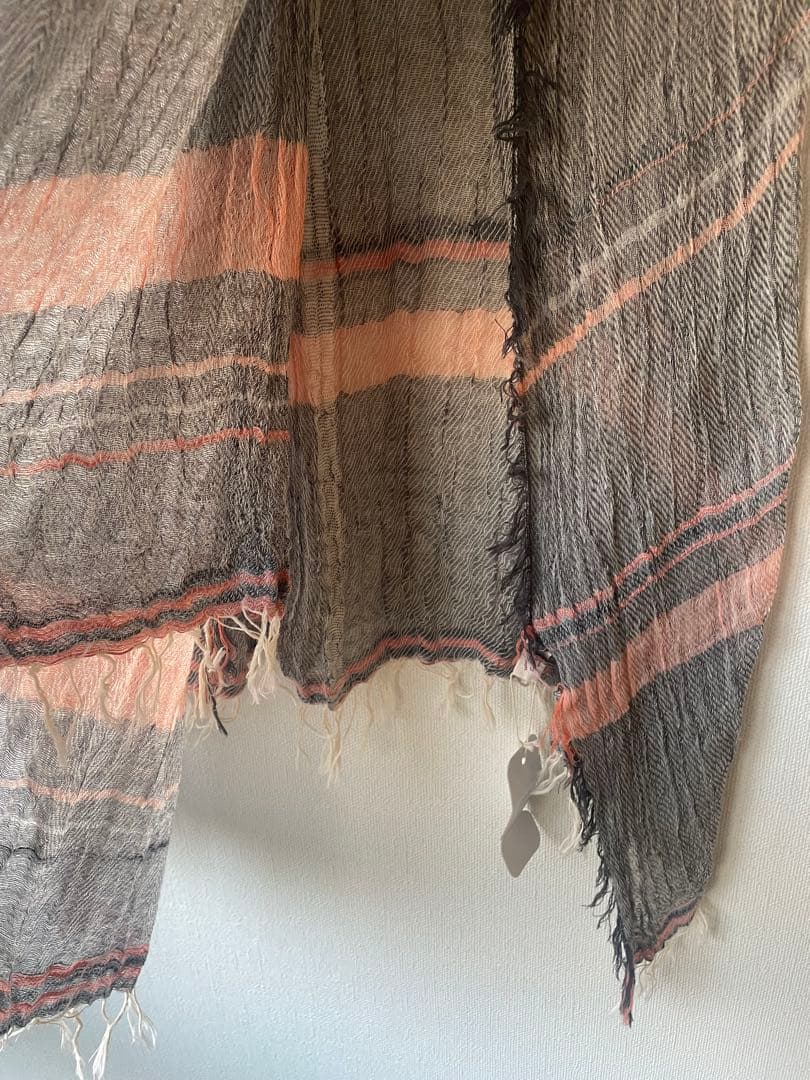 tamaki niime roots shawl big コットン