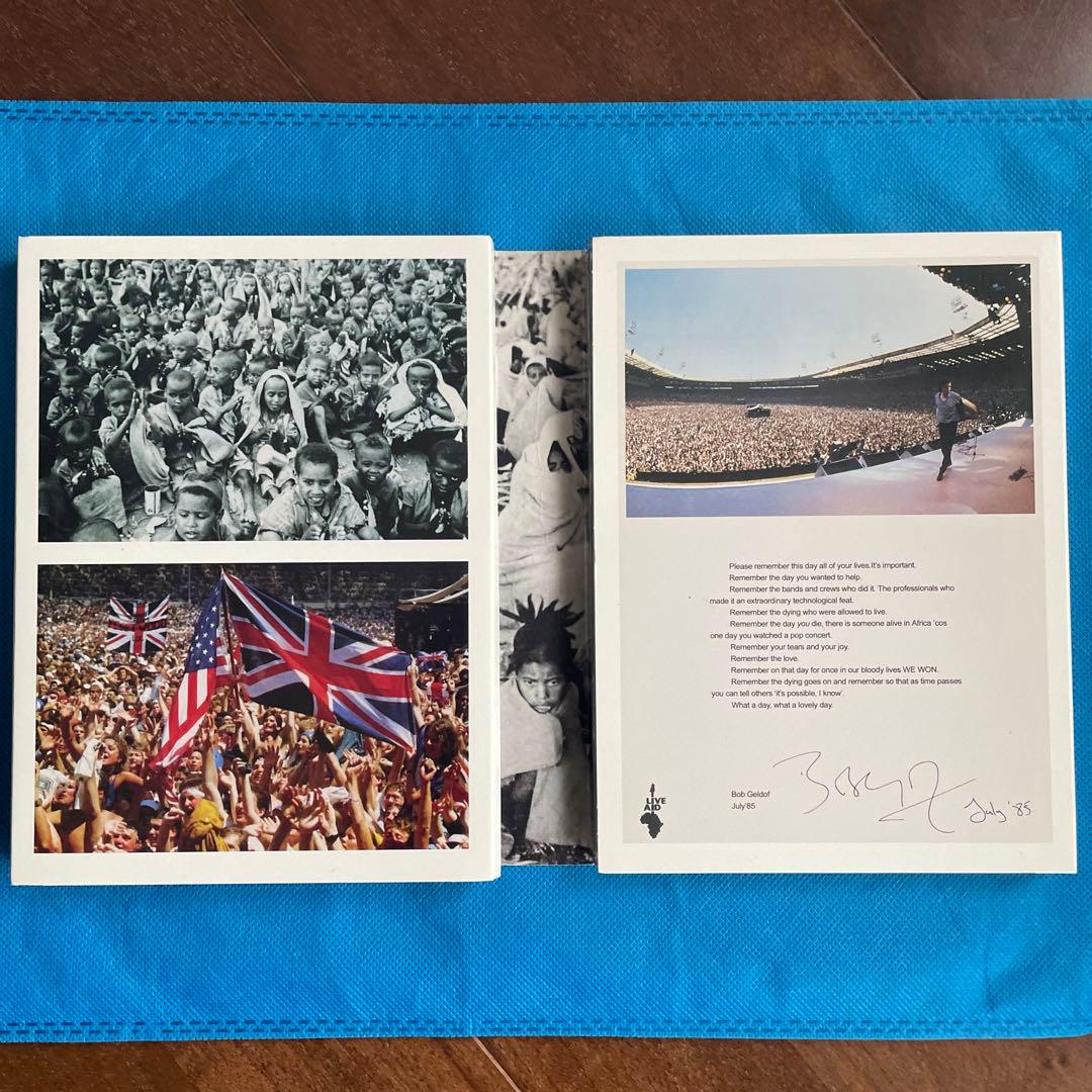 ライブエイド　DVD 4枚組　輸入盤