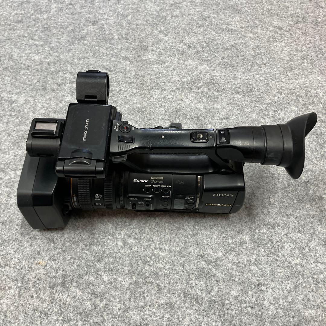 SONY HXR-NX5J ビデオカメラ マイク、フラッシュメモリ、バッテリー