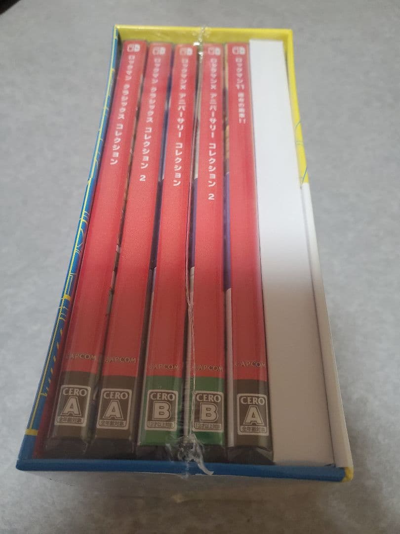 新品未開封ロックマンX 5in1 スペシャルBOXSwitch版
