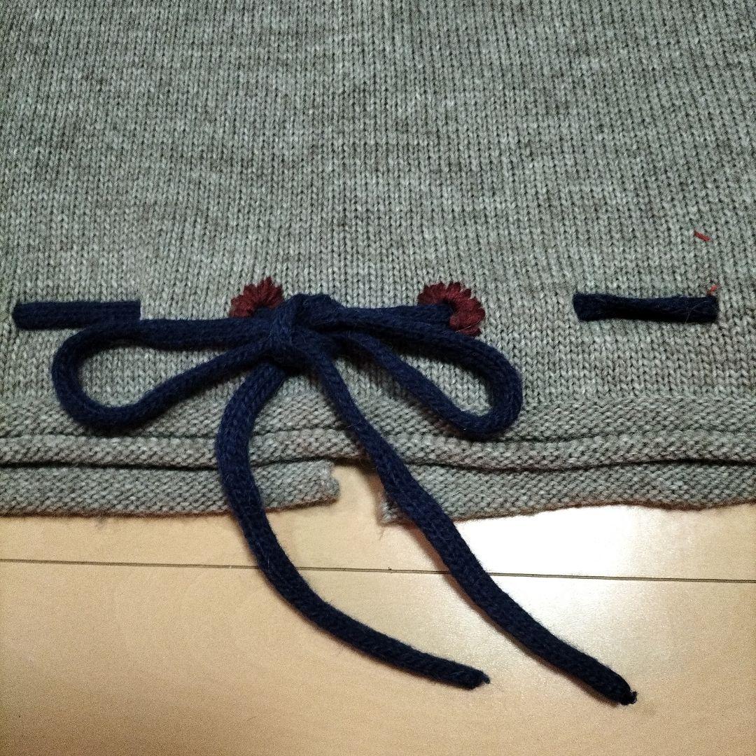 快晴堂 ニットカーディガン