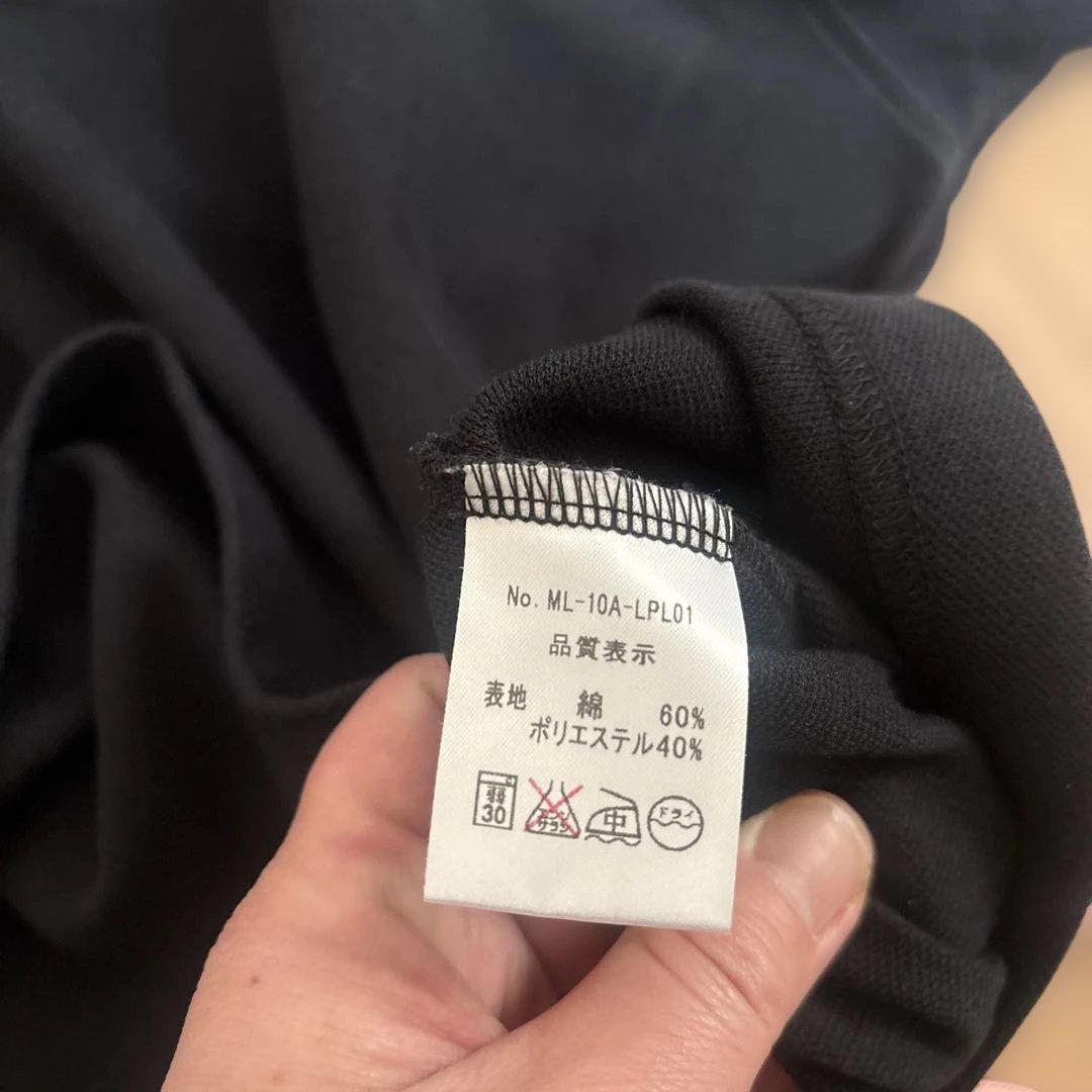 MARK & LONA ポロシャツ L ブラック スカル刺繍 ゴルフウェア