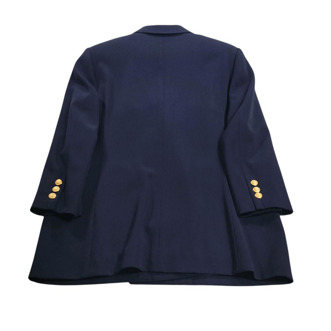 Aquascutum 金ボタン紺ブレ ダブル13 日本製