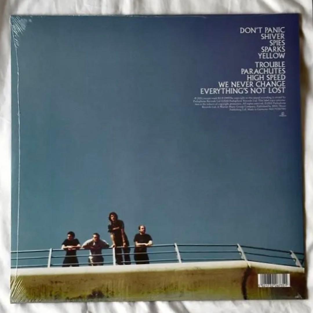 COLDPLAY PARACHUTES レコード（新品未開封）