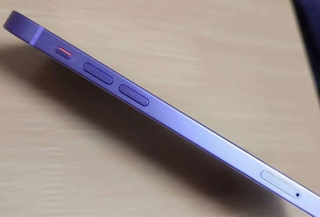 iPhone12 128G パープル バッテリー88% 交渉でのみ値下げ〇