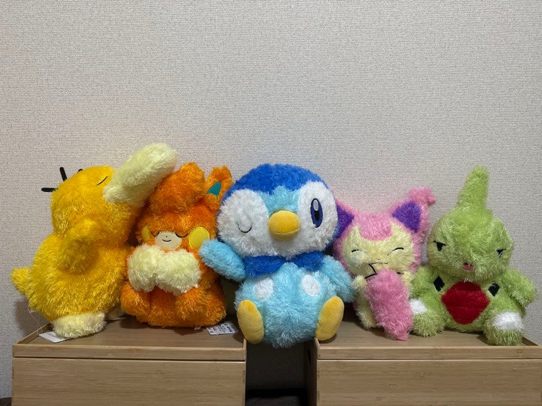 【新品タグ付】ポケモンぬいぐるみ12体　ホゲータ　ヤドン　コダック　エネコ他