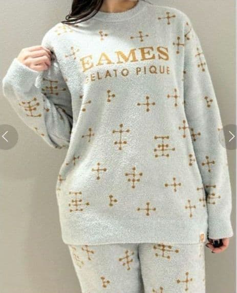 gelato pique × EAMES コラボ　上下セット　ミント色