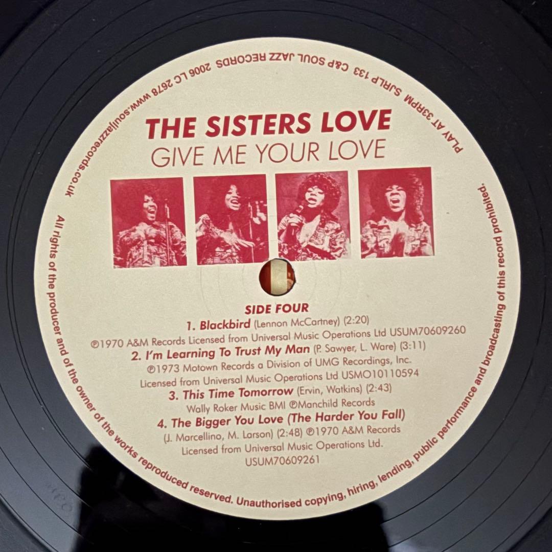【Give Me Your Love / The Sisters Love】LP