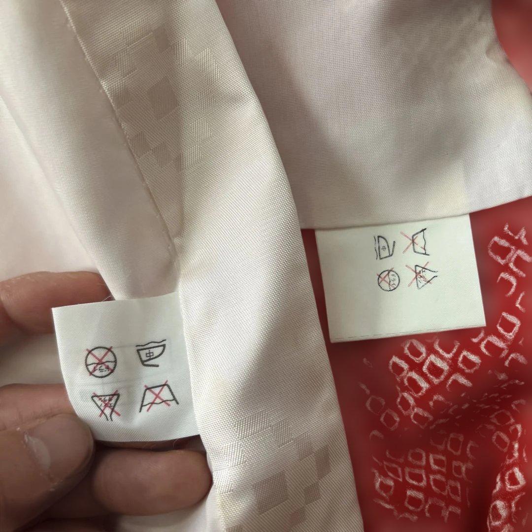 花柄刺繍 お宮参り用着物