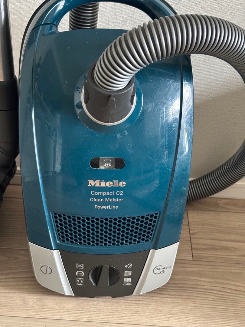 Miele キャニスター掃除機 本体 青