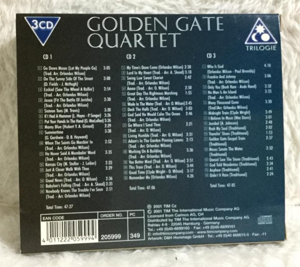 洋楽 Golden Gate Quartet - The Spirituals And