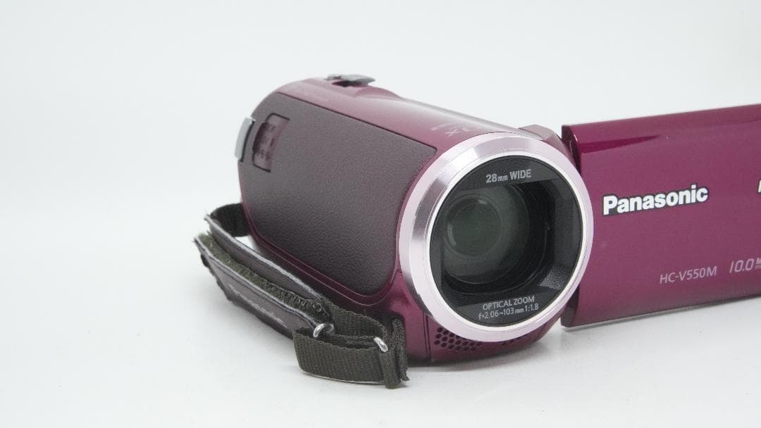【B2153】 panasonic HC-V550M レッド パナソニック