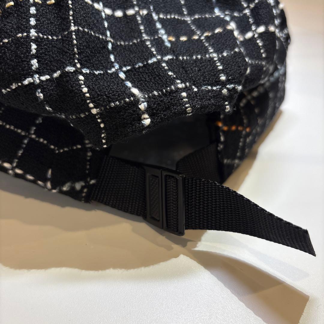 【新品】Supreme チェック柄キャップ