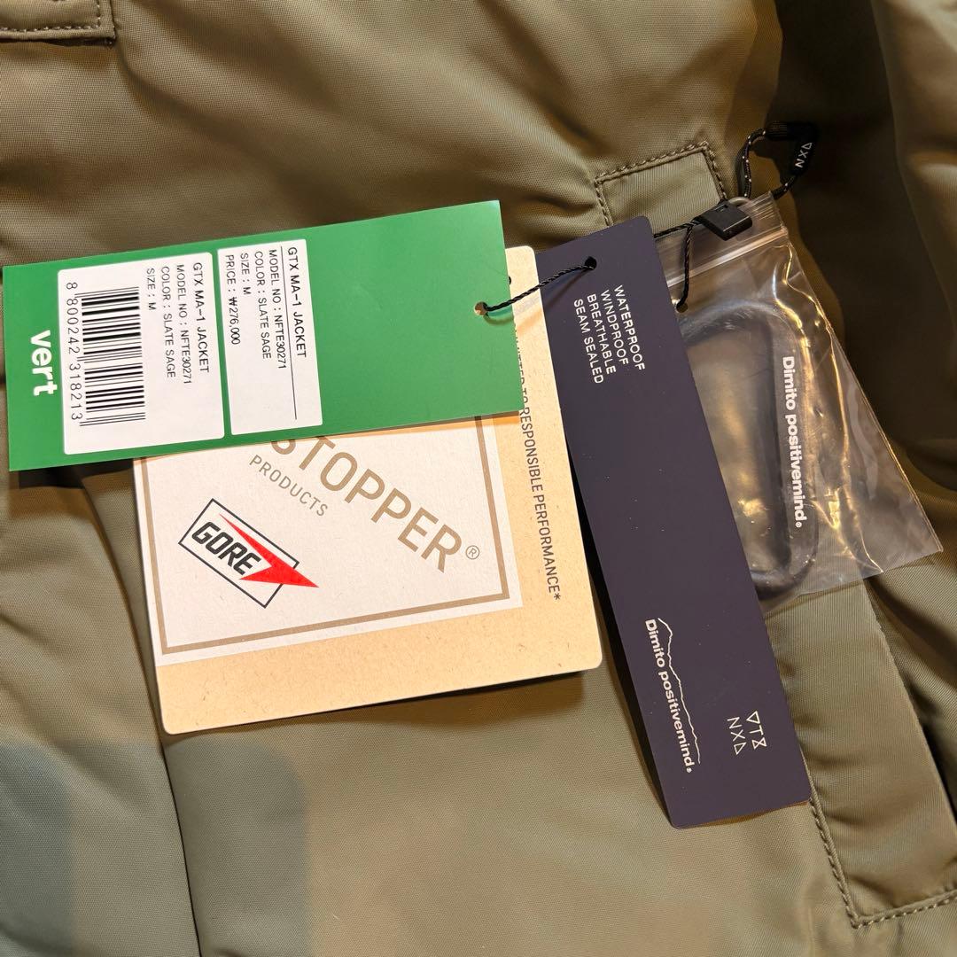 Dimito GTX MA-1 JACKET SLATE SAGE 新品