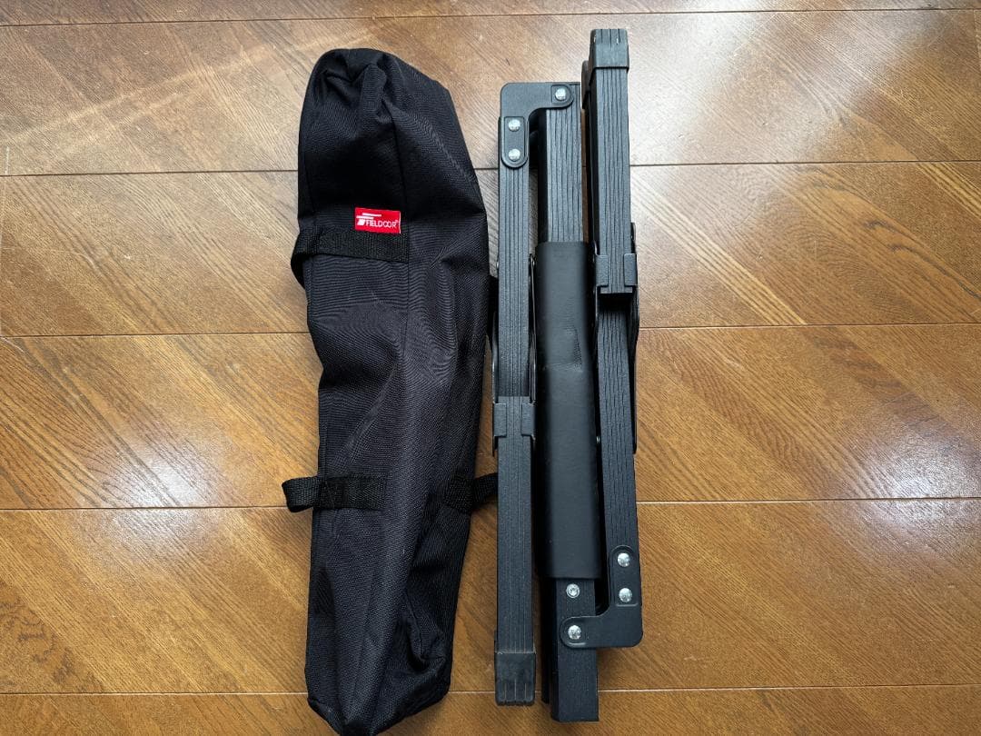 FIELDOORアルミクーラースタンド 耐荷重150kg 3段階調整 2個セット