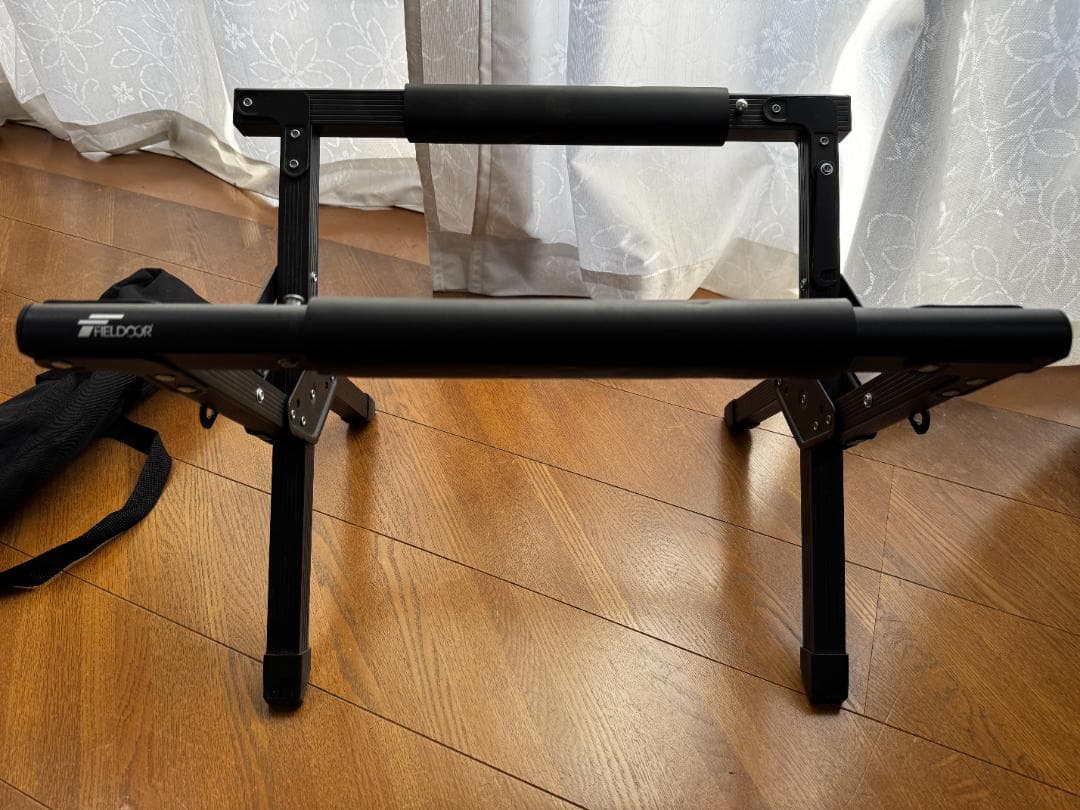FIELDOORアルミクーラースタンド 耐荷重150kg 3段階調整 2個セット