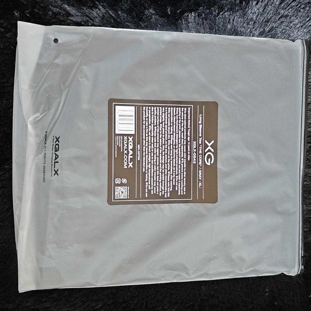 【新品未使用 手元有】XG THE CORE ロングスリーブT GRAY XL