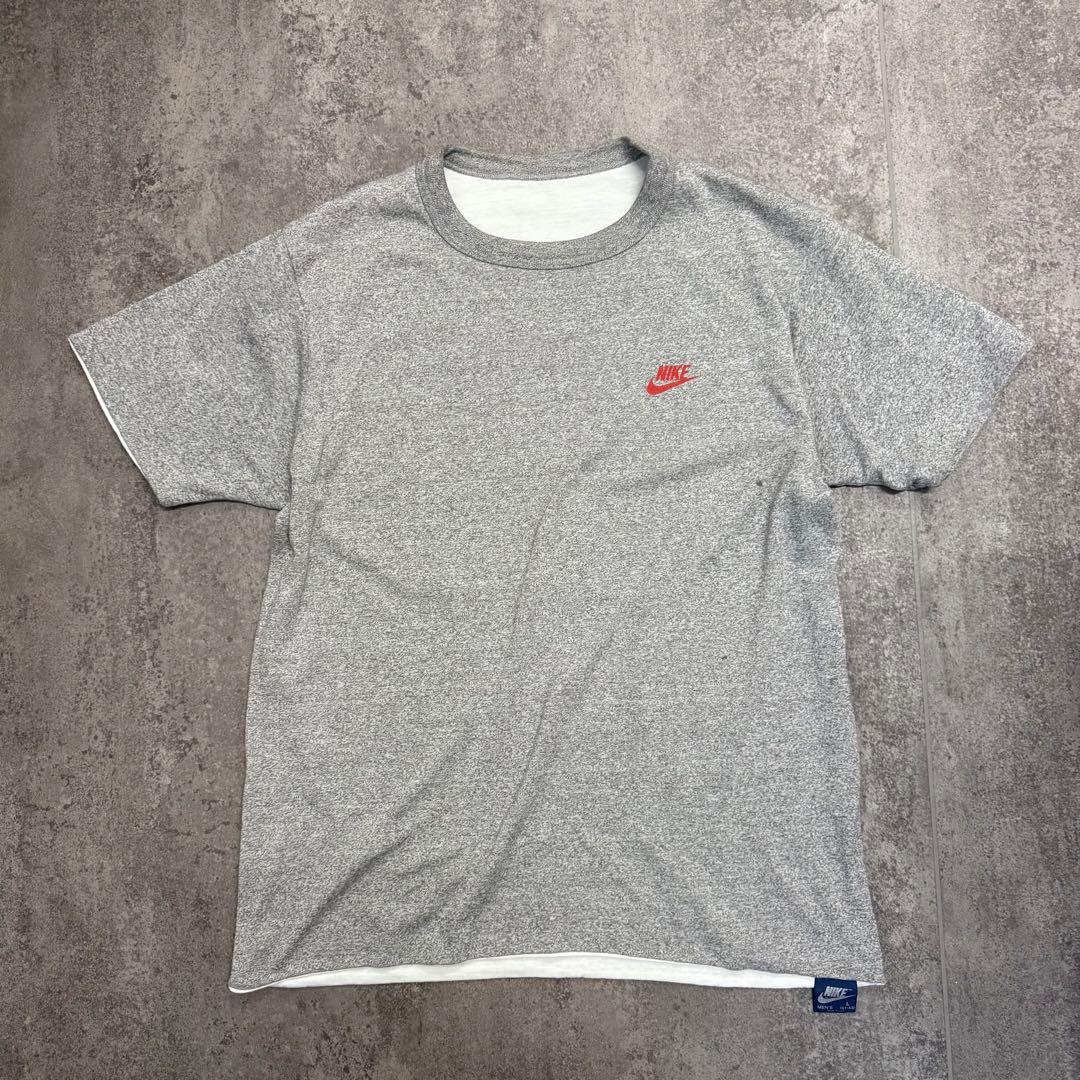 80s NIKE jordan ウィングマーク ダブルフェイス Tシャツ