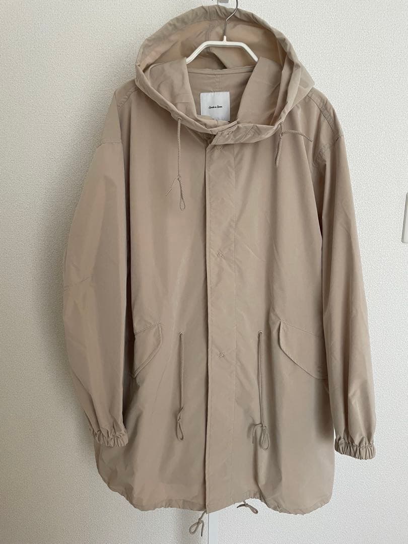Spick and Span　撥水スノーカモパーカーコート　ベージュ　38