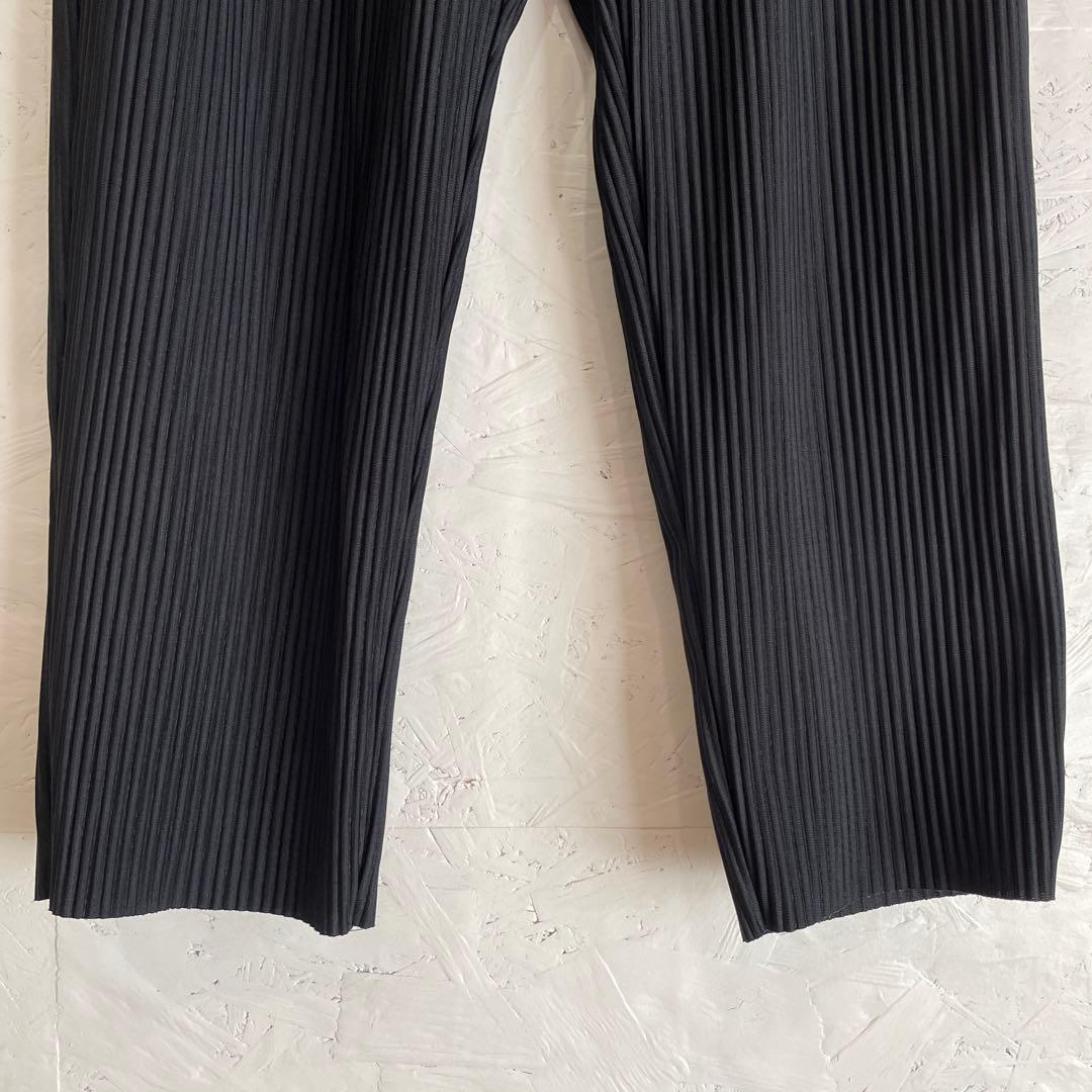 セットアップ【ZARA】プリーツジャケット　テーパードパンツ　黒　L