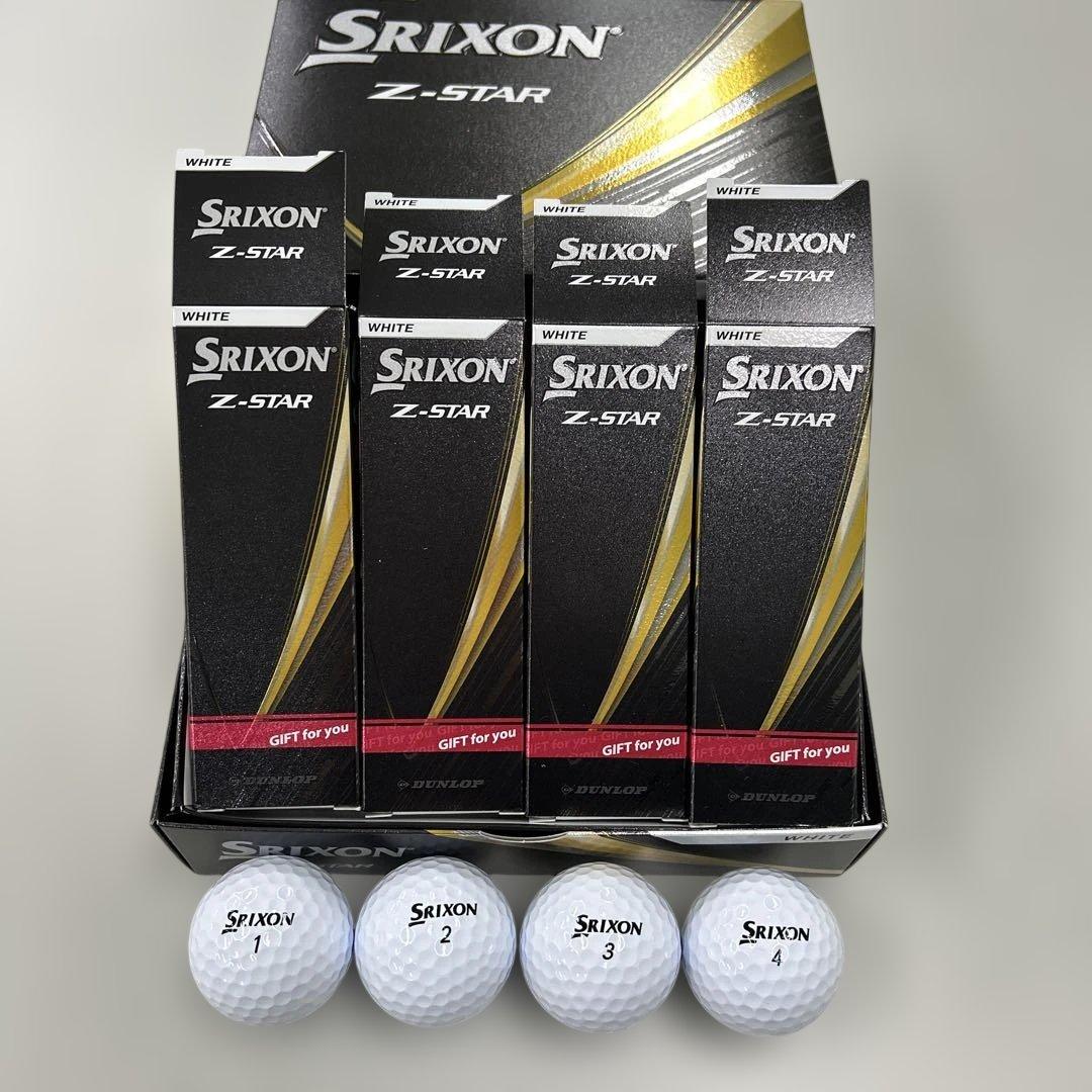 【新品未使用】SRIXON Z-STAR ホワイト 3ダース