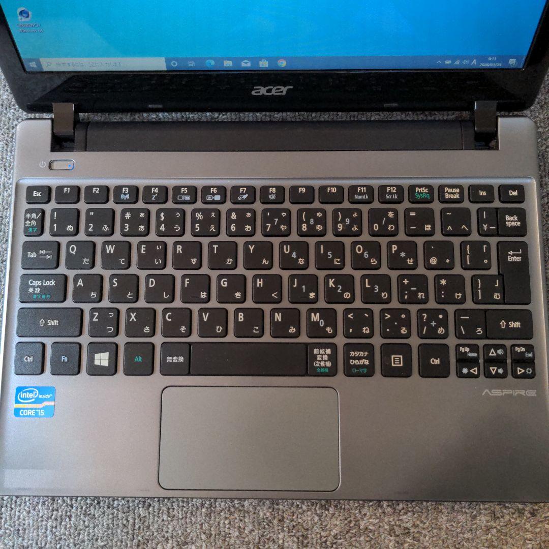 Acer ノートPC i5 8G SSD 64GB