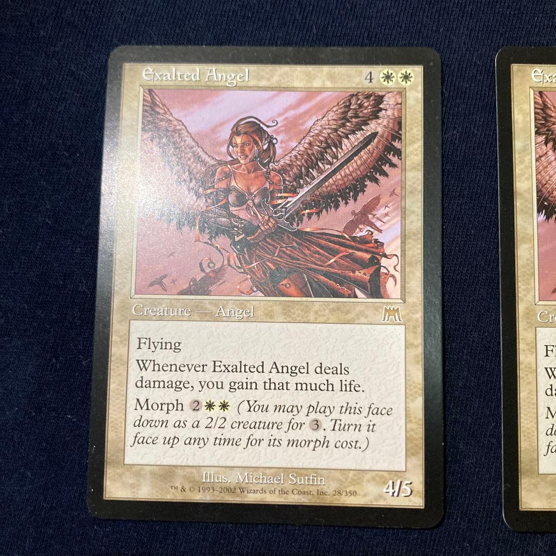 Exalted Angel 4枚セット　賛美されし天使　英語　オンスロート