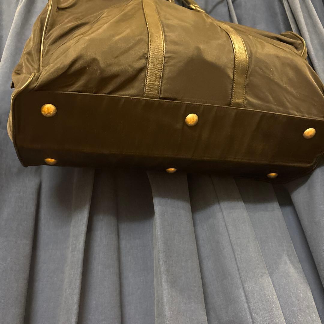 【ようへいさん専用】PRADA ブラック ナイロン ボストンバッグ