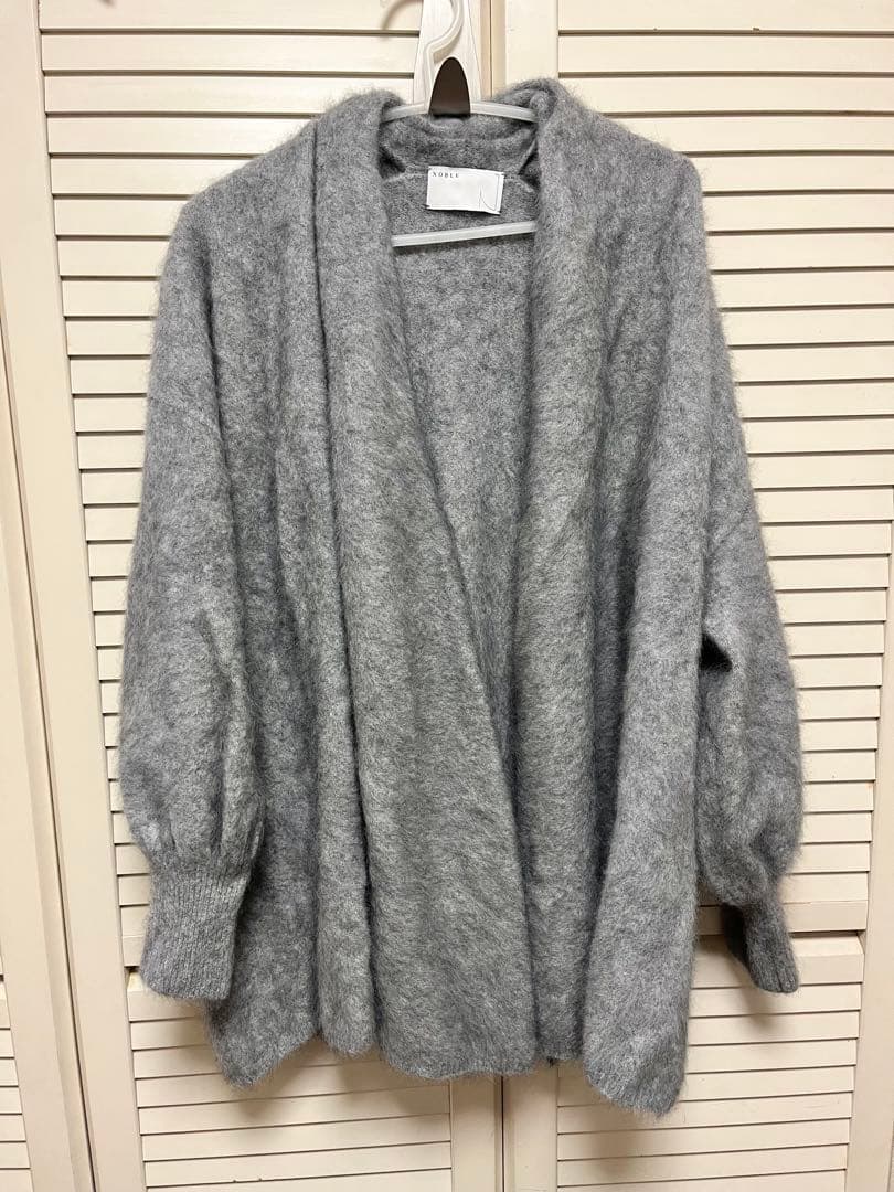 【極美品】Noble フォックスファーカーディガン